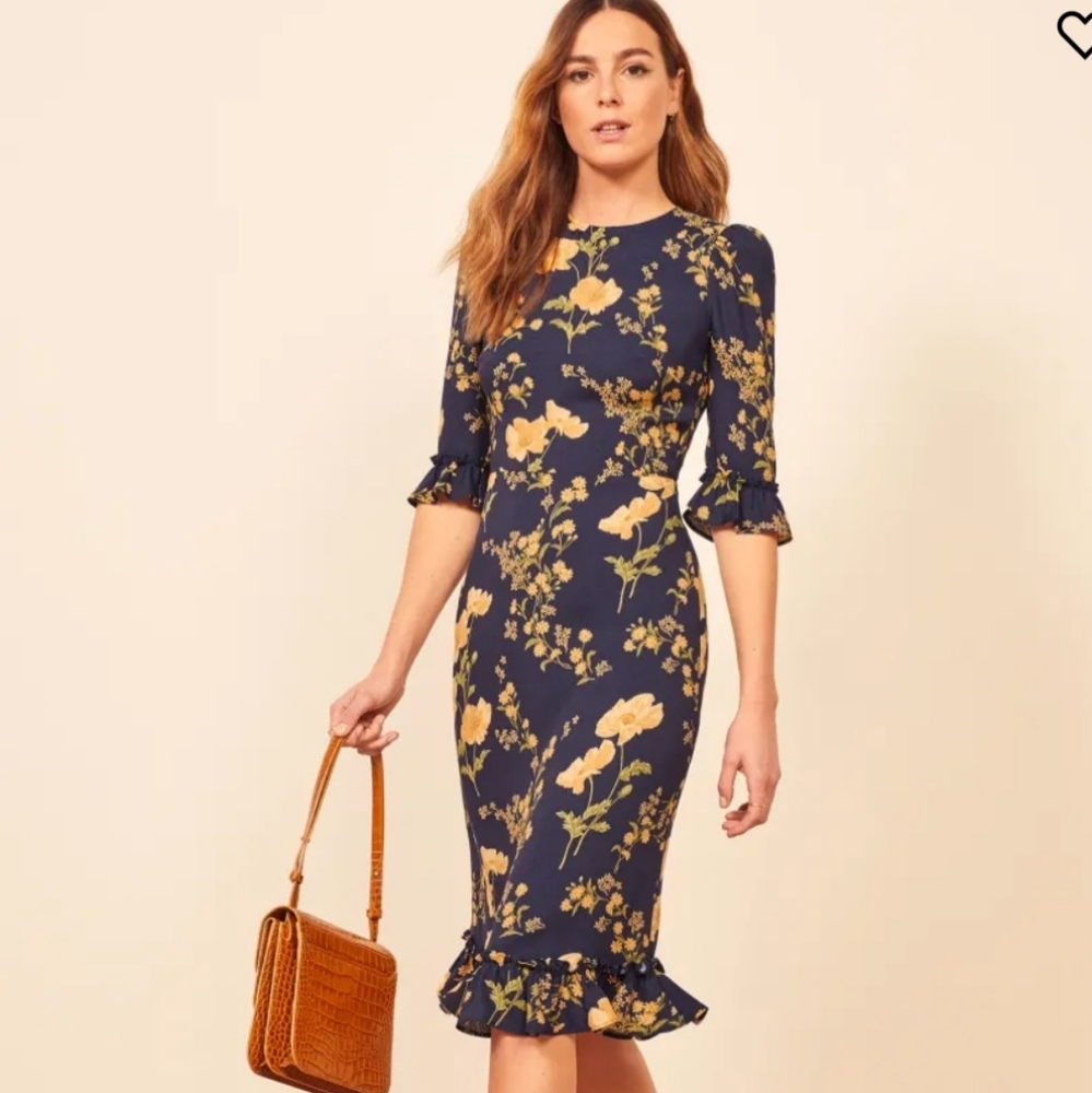 Reformation midi dress
